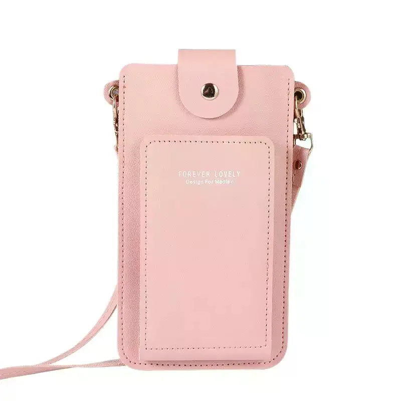 Women Bags Soft Leather Wallets Touch Screen Cell Phone Purse Crossbody Shoulder Strap Handbag For Female Cheap Women's Bags