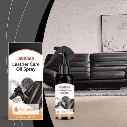 120ml Leather Care Oil Spray Leather sofa boots, leather jacket, stain removal, maintenance, refurbished care oil