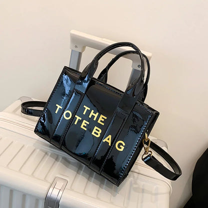 Fashion Brand Shoulder Bags 2026 New Bright leather Women Handbag Leisure travel Lady Mini Crossbody Bag Purse Designer Tote bag