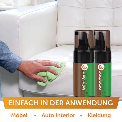 Leather Cleaner Foam Great for Sofa,Boots, Handbags, Car Interior Seat, Furniture Removes Surface Dirt,Salt JB-XPCS H32