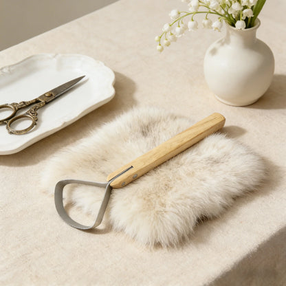 Long Handle Scraper Fleshing Tool Leatherworking Craft Fleshing Scraper Kitchen Stuff Leather Making Tool Scraper Fleshing Tool