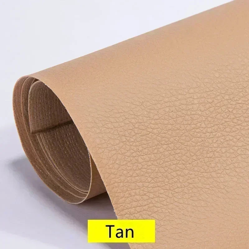 Max 250x137cm Self-adhesive Faux Leather Sofa Renovation Tool Leather Repair Patch for Sofa Bed Chair Car Interior Modification