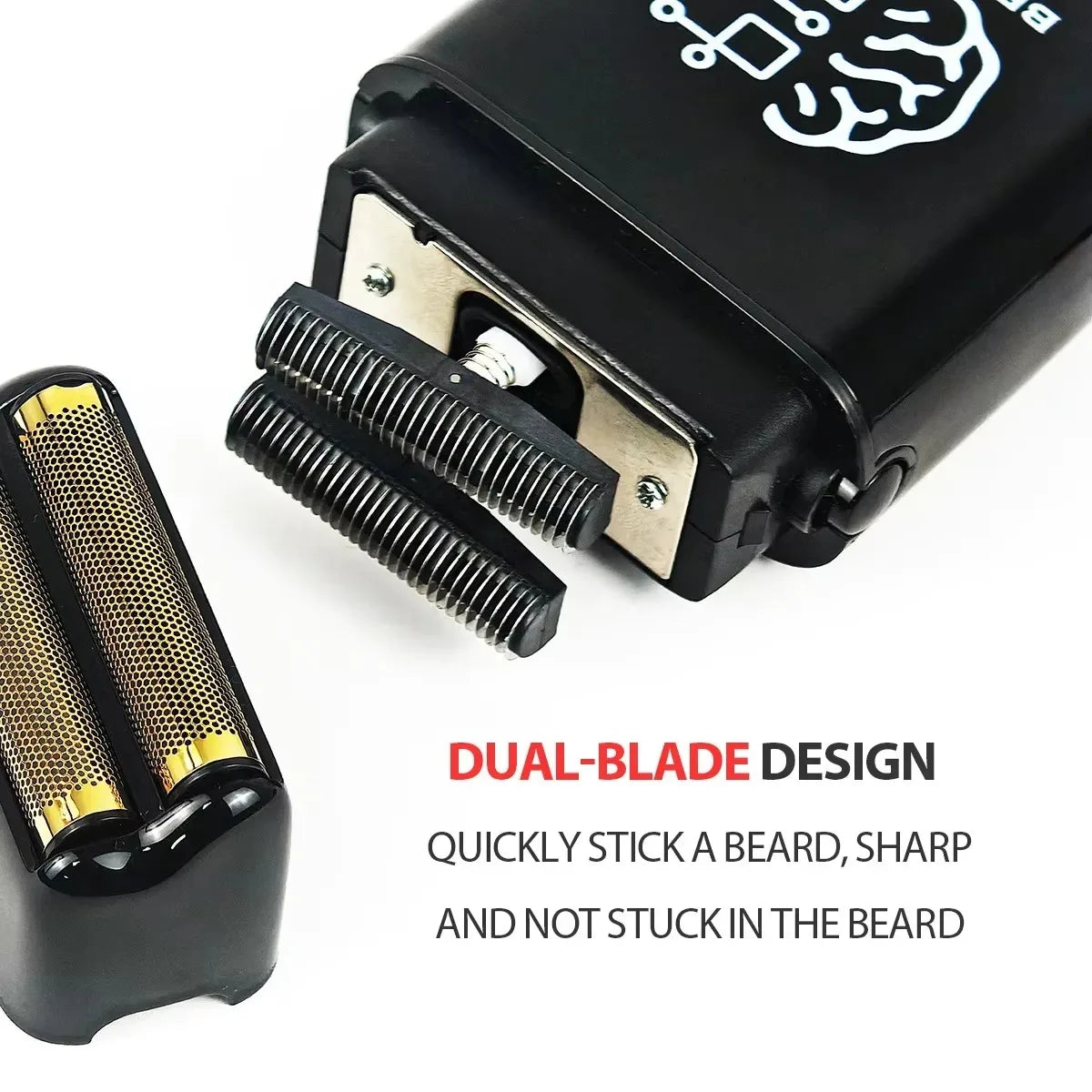 BRD 106 107 609 BRDCLIP Professional Electric Hair Clipper Hair Trimmer DLC Blade with Base 7500RPM 8000RPM 7000RPM Barber Set