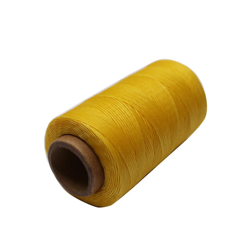 150D Flat 1mm Waxed Thread Wax String,Wax Leather Strings 280Yards/260meters