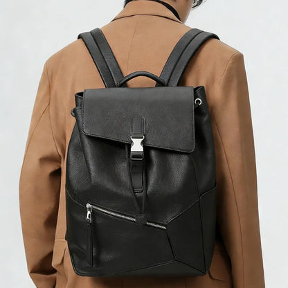 2026 New Model Backpack, Business Casual Bag, Outdoor Travel Bag, Leather Laptop Bag