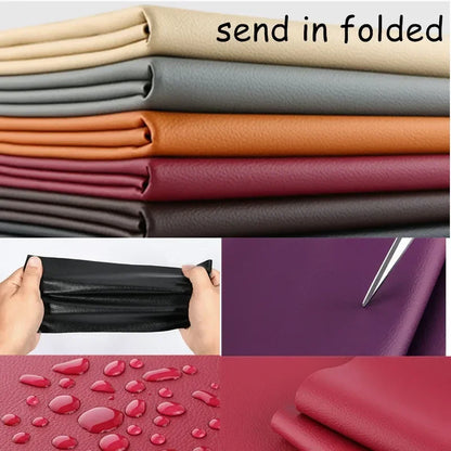 Max 250x137cm Self-adhesive Faux Leather Sofa Renovation Tool Leather Repair Patch for Sofa Bed Chair Car Interior Modification