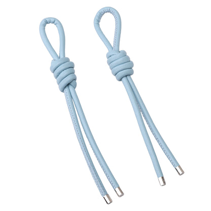 1 Stripe/Bag PU Leather Knotting Rope 18cm Colorful Woven Thread Pendants Handmade DIY Making Keychain Phone Chain Accessories