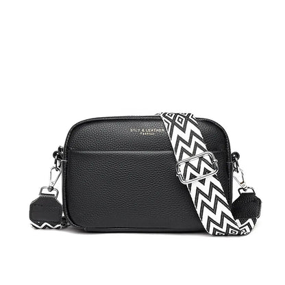 Genuine Leather Handbag For Women Crossbody Bag Cowhide Fashion Shopping Daily Casual Zipper Female Shoulder Bag to Lady gift