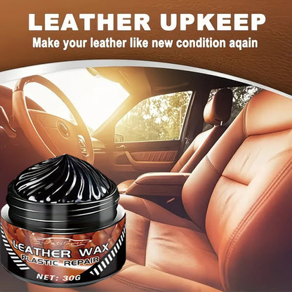 Leather Care – Deep Repair & Protection for Car Seats, Sofas, Jackets, Shoes, Bags & Clothing, Restores Shine & Extends Lifespan