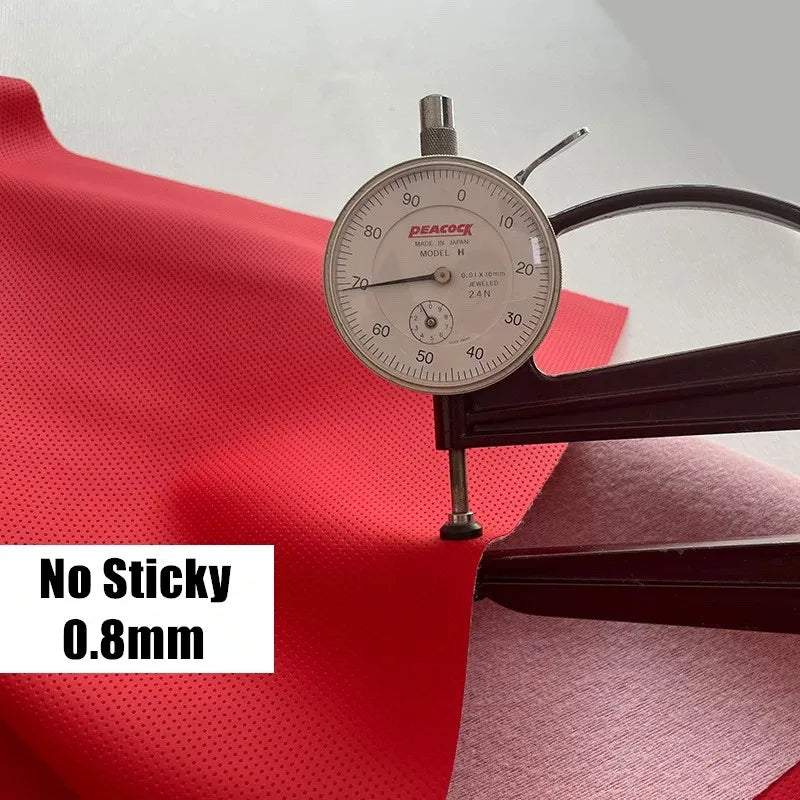 Not Stick Perforated Holes Leather Fabric Faux Leather Fabric for Furniture Couch Car Seat Office Chairs Sofa Repair Refurbished