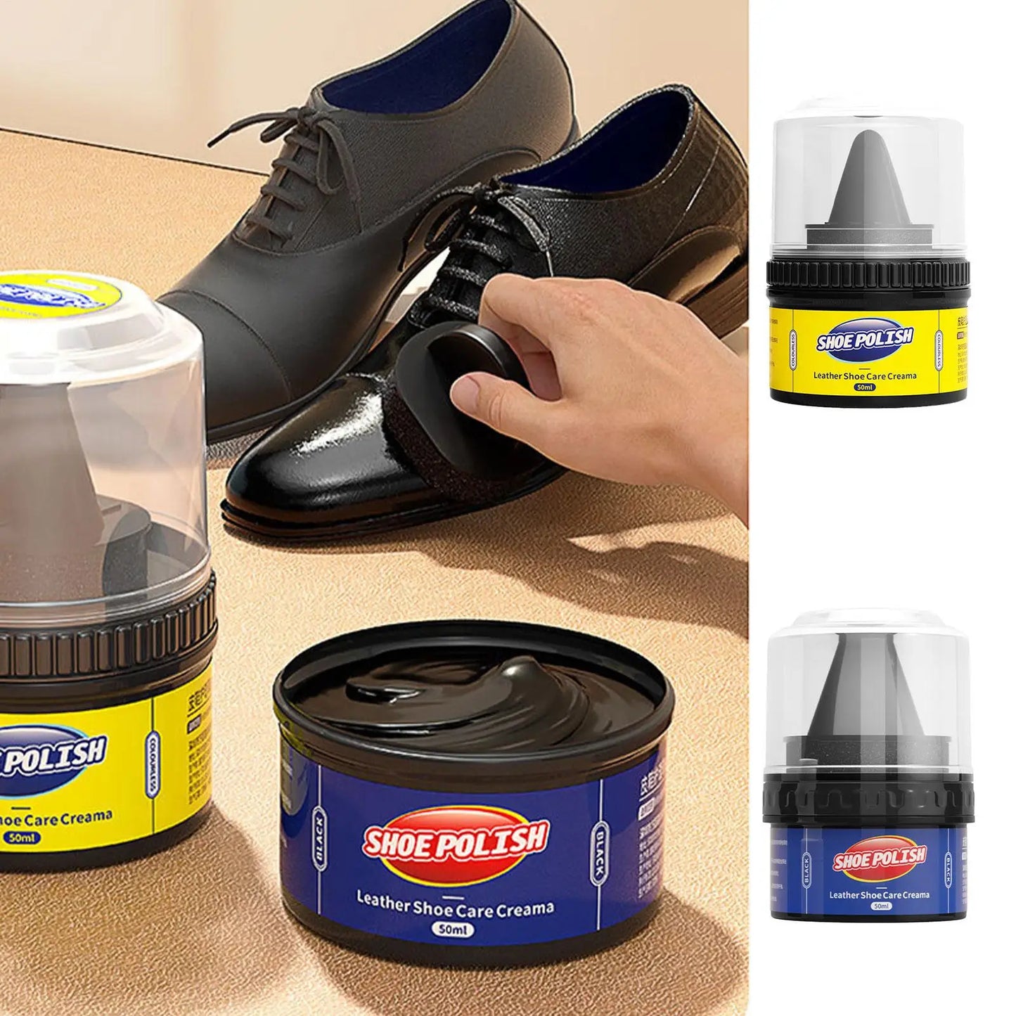 50ml Leather cream leather care agent universal shoe care cream colorless shoe wax car leather  Conditioner Interior Cleaner