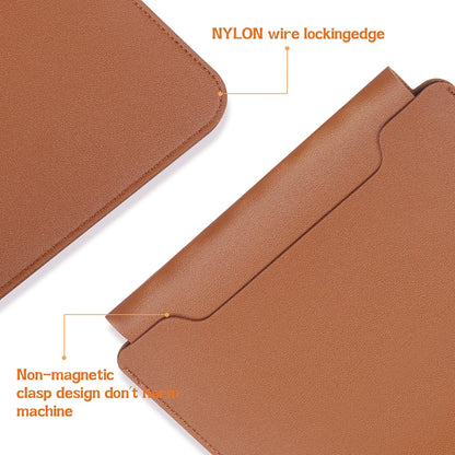 Laptop Bag, 13/13.3/14/15/15.4/15.6/16 Inch, Notebook Computer Mouse Pad, Pu Leather Bladder Bag, Computer Bag Accessories