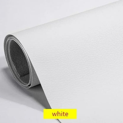Max 250x137cm Self-adhesive Faux Leather Sofa Renovation Tool Leather Repair Patch for Sofa Bed Chair Car Interior Modification