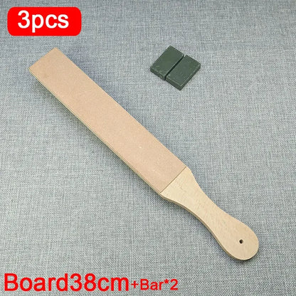 Leather for Knife Sharpening with Polishing Compound - Double Sided Stropping Leather : Knife for Wood Carving and Woodworking.