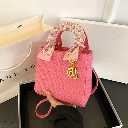Luxury Leather Tote Bag for Ladies - Water-Resistant Designer Inspired Handbag with Interior Organizer
