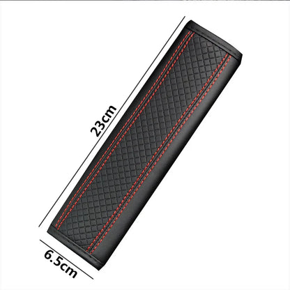 Car accessories seat belt PU Leather Safety Belt Shoulder Cover Breathable Protection Seat Belt Padding Pad Auto Interior Access