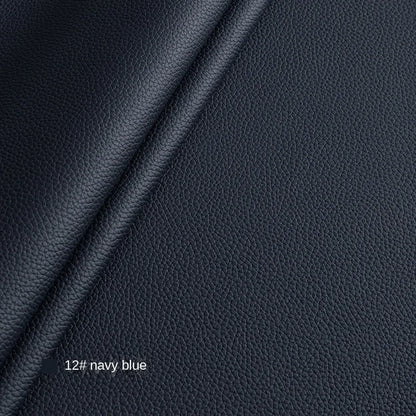 Litchi Textured PU Leather Fabric Thickened for Sofa Car Seats Designer Handmade Diy Sewing Material Cloth By The Meter