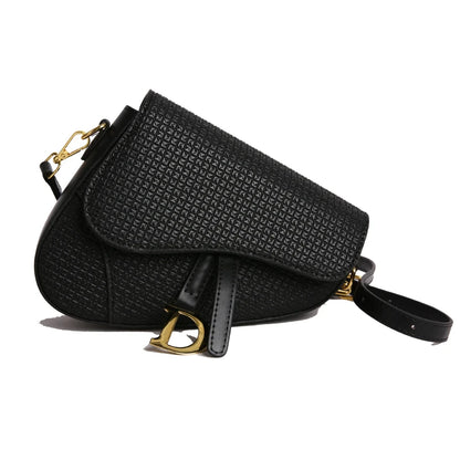 Women's Leather Luxury Crossbody Handbag Elegant Classic Designer Shoulder Tote Bag For Stylish Daily Wear