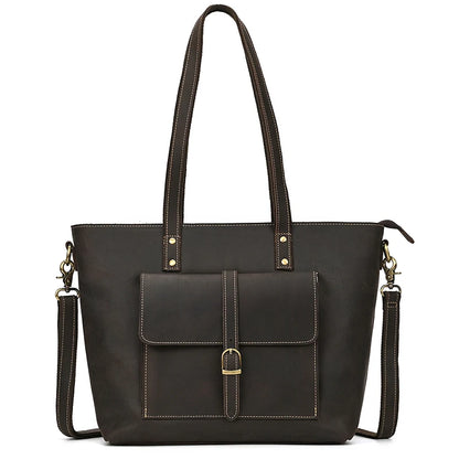 2024 New Arrivals Women Handbag Brand Fashion Leather Shoulder Bag For Woman Female Bag Big Bags Work Totes Cowskin Lady Purse