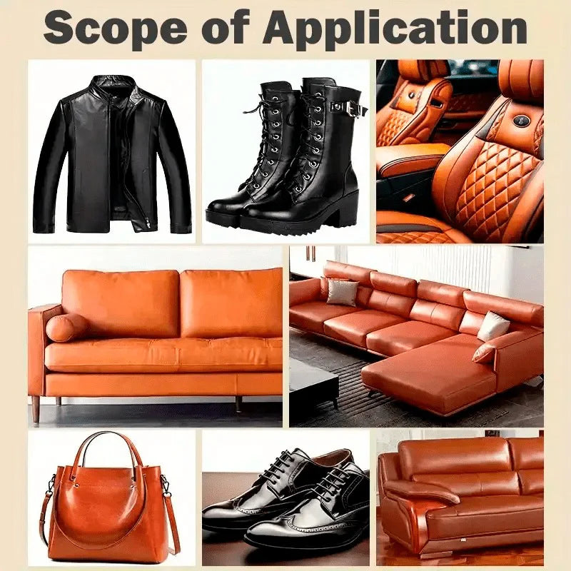 Leather polish: used to restore the color of goods, leather seats, sofas, jackets and shoes, leather bags, car leather and cloth