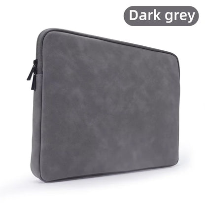 11 13 14 15 Inch Laptop PU Leather Protective Tablet Bag Computer Pouch Case Storage Bags Slim Laptop Sleeve for Macbook Perfect