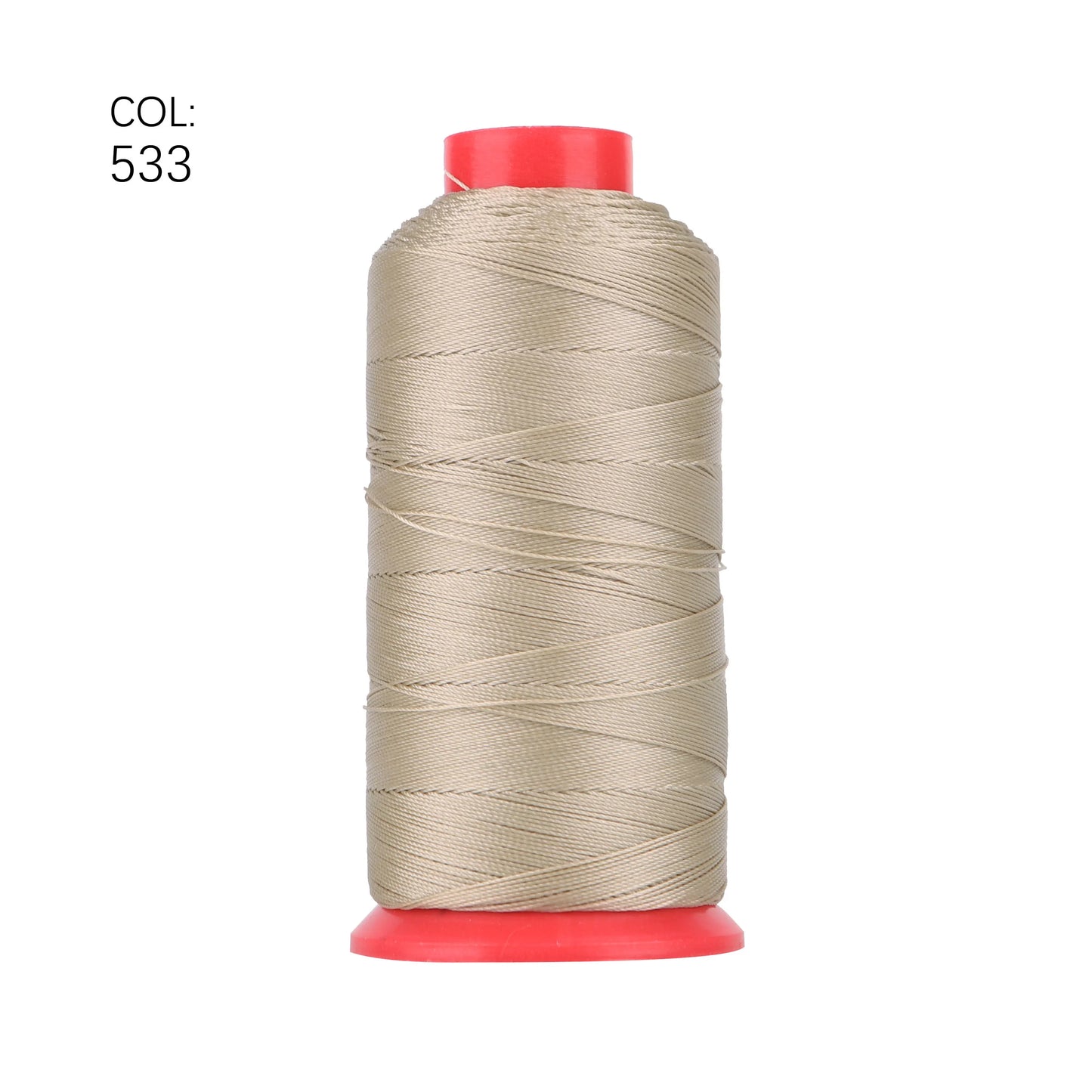 TEX 135 Nylon Bonded Thread 0.4MM Heavy Duty Fabric Sewing Leather Upholstery Shoes Canvas Sewing Stitch 420D/3 750 Yards Cone