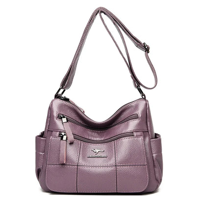 High Quality Leather Handbags Women Bags Luxury Brand Designer Shoulder Crossbody Hand Bags for Women 2026 Purses and Handbags