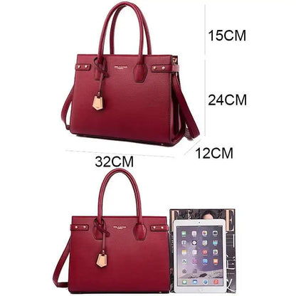 Genuine Brand Handbags For Women 2025 Ladies Hand Bag Female Leather Shoulder Top-Handle Crossbody Bags Casual Tote Sac сумка