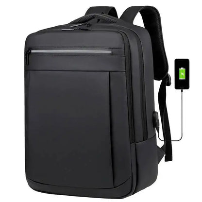 Men's Laptop Storage Double Shoulder Bags Water-Resistant Multi-Layer Storage Backpack Large Capacity Business Travel Backpack