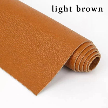 Genuine leather, top layer cowhide, brown leather fabric, imported leather, whole coffee sofa, bedside soft bag, leather