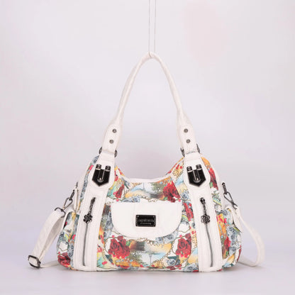 Brand Luxury Women Handbags 2021 High Quality Soft Leather Shopping Tote Bag Multifunction Large Capacity Messenger Shoulder Bag