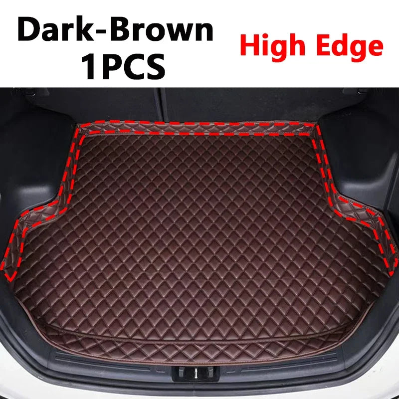 For MG HS EHS MK2 2024 2025 2026 Leather Car Trunk Mat Anti-dirty Cargo Storage Pad Cushion Boot Carpet Car Interior Accessories