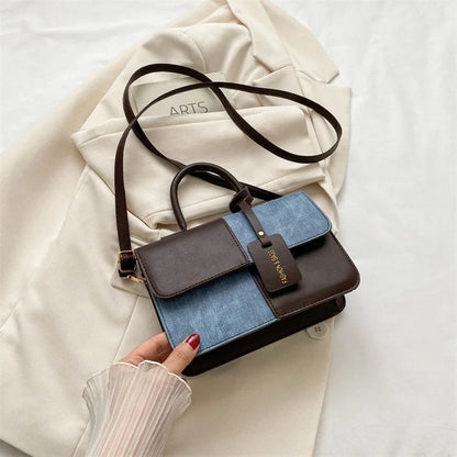 Fashion PU Leather Handbags for Women, Stylish Solid Color Shoulder Bag, Commute Tote Bag for Daily Outfit