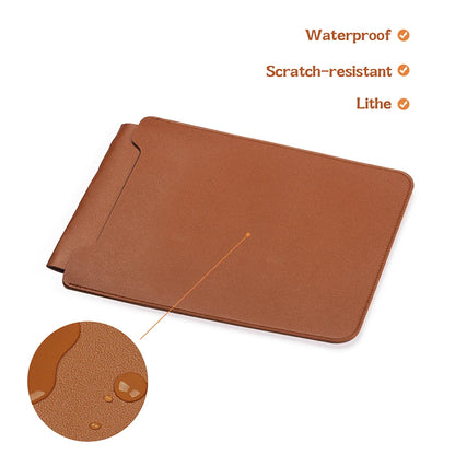 Laptop Bag, 13/13.3/14/15/15.4/15.6/16 Inch, Notebook Computer Mouse Pad, Pu Leather Bladder Bag, Computer Bag Accessories