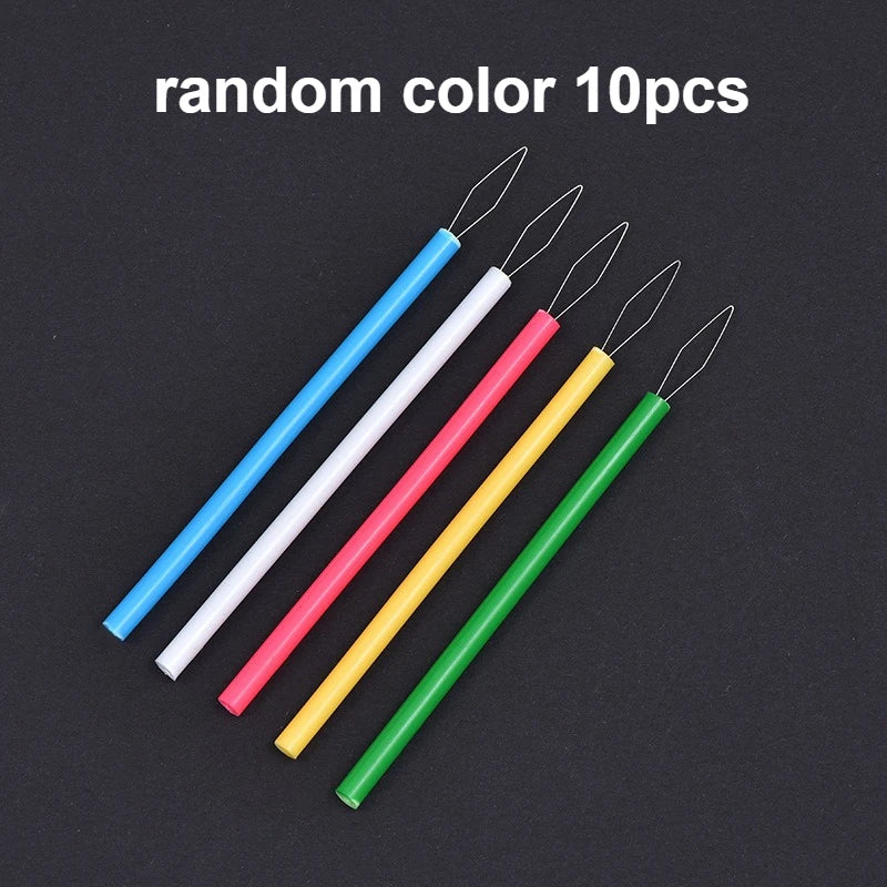 5/10pcs Colorful Threaders - Threading Tool, DIY Sewing Accessories, Easy Needle Threader for Beading and Elderly Assistance
