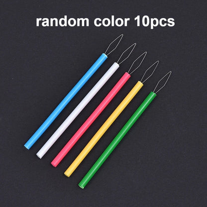 5/10pcs Colorful Threaders - Threading Tool, DIY Sewing Accessories, Easy Needle Threader for Beading and Elderly Assistance