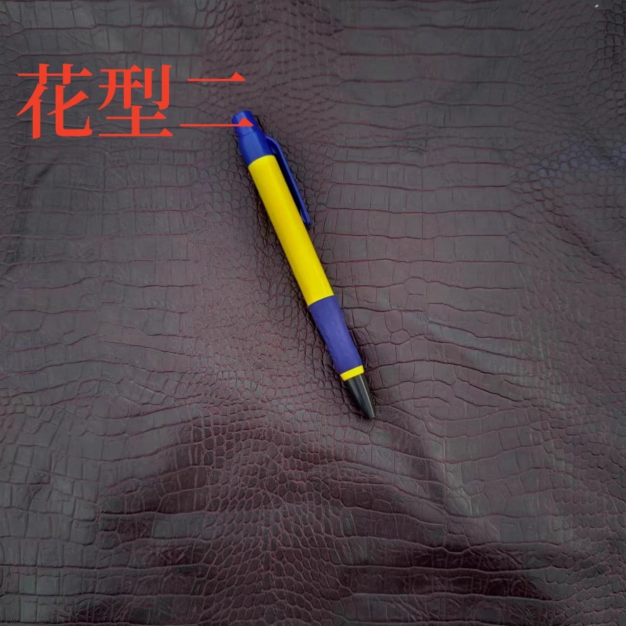 Thickened Crocodile Grain Leather Fabric Handmade DIY PU Leather Background Decoration Clothing Home Textile Cloth Sewing