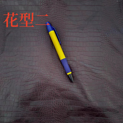 Thickened Crocodile Grain Leather Fabric Handmade DIY PU Leather Background Decoration Clothing Home Textile Cloth Sewing