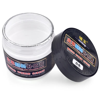 50g/Bottle Leather Coloring Pigment Dye Liquid Leather Repair Refurbish For Car Seat Bag Shoes Sneakers Leather Skin Care Crafts