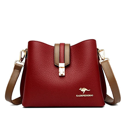 Women Bags Designer Handbags Casual Leather Cowhide High Capacity Shoulder Crossbody Bags for Women 2022 The New Luxury Handbags