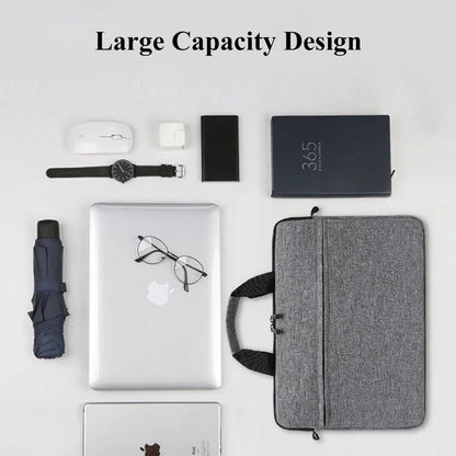 Laptop Bags Carrying Case for 13-15 inch Laptop and Tablet Shoulder Strap Durable Water-Repellent Fabric Business Casual School