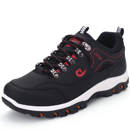 Men's leather Casual Shoes, Men's Sports Shoes, Spring,Autumn,Winter Shoes, Men's Tennis lightweight Wear-resistant Hiking Shoes