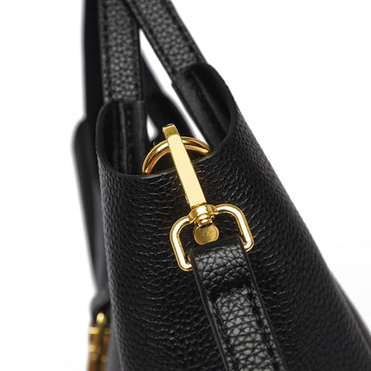 Women‘s Cowhide Genuine Leather Shoulder Bag Ladies Soft Natural Cow Leather Handbag Female Fashion Luxury Design Crossbody Bags