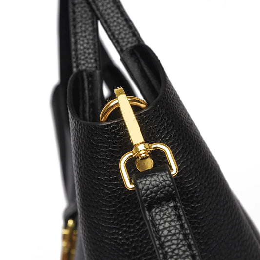 Women‘s Cowhide Genuine Leather Shoulder Bag Ladies Soft Natural Cow Leather Handbag Female Fashion Luxury Design Crossbody Bags