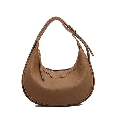 Women Underarm Bag Fashion Hobos Half Moon Saddle Shoulder Bags Luxury Pu Leather Crossbody Bag Phone Purses 2024 Commuting Bags