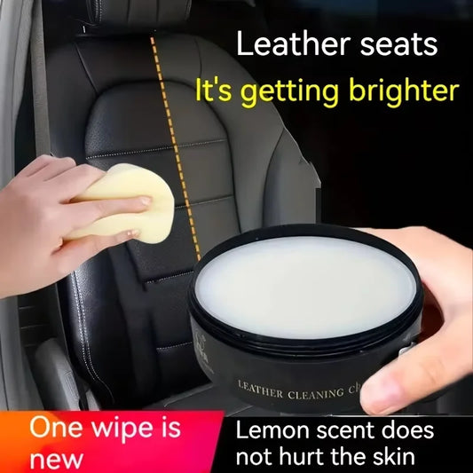Cleaning Cream Easy to Clean Multi-functional Leather Cleaning and Maintenance Cream Leather Sofa Bag Care Cream