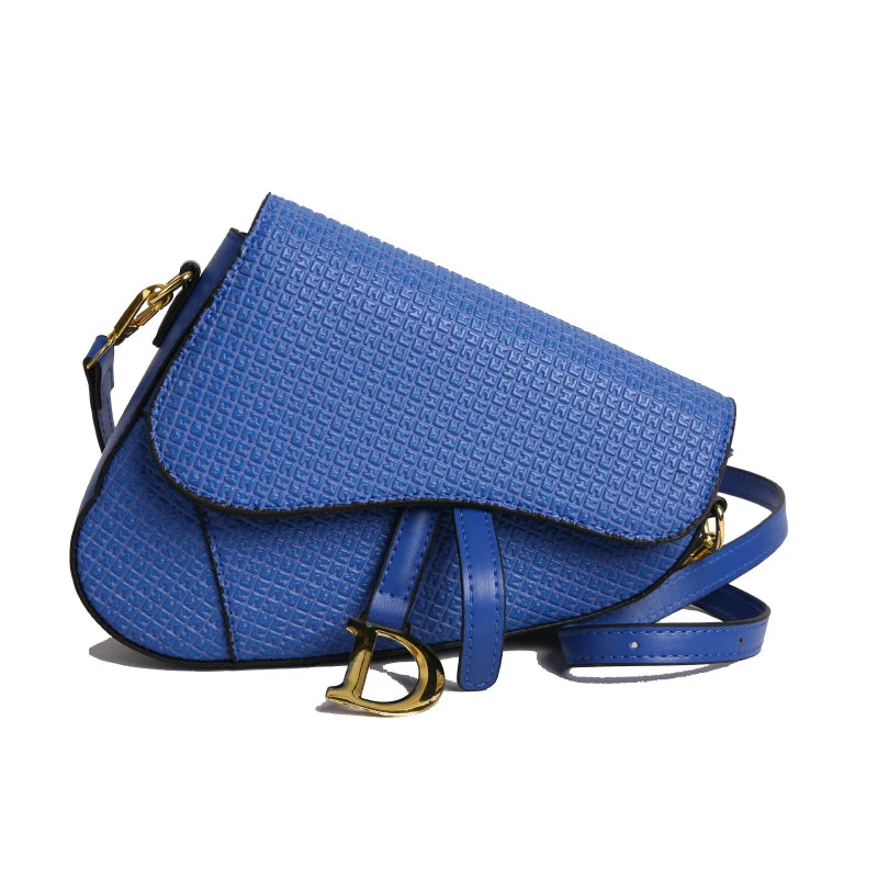 Women's Leather Luxury Crossbody Handbag Elegant Classic Designer Shoulder Tote Bag For Stylish Daily Wear