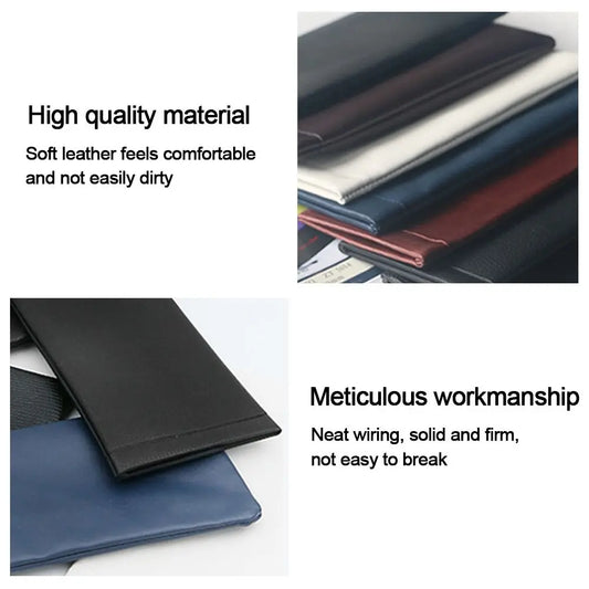 PU Leather Sunglasses Glasses Bag Reading Case Sun Glasses Pouch Unisex Simple Eyewear Storage Bags Accessories