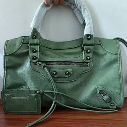 Handbags For Women 2026 New High Capacity Shoulder Bags Motorcycle Lady Travel Bag Luxury Brand Hobos Bags Cross-body Handbags