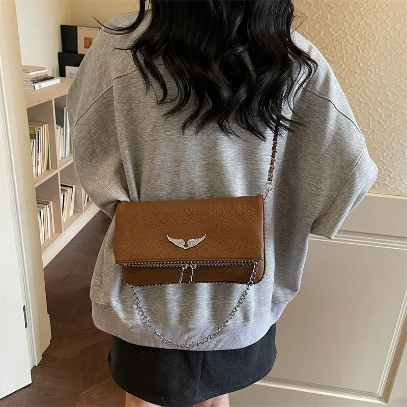 Fashionable Crossbody Bags for Women Shoulder Bags Minimalist Chain Designer Bag Retro Purse and Handbags Bolsos Mujer Сумка Sac